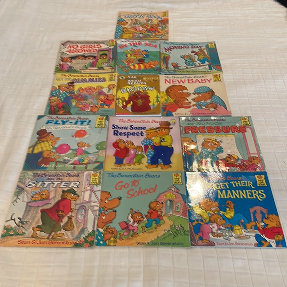 Bundle 17 The Berenstain bears Vintage childrens accelerated reader AR books